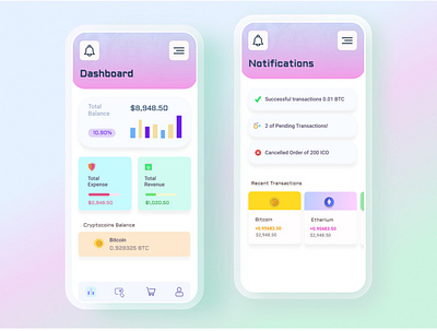 Finance App Design app app design apple bank bitcoin crypto design finance ios mobile ui trading ux wallet