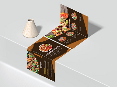 Restaurant brochure design bifold brochure design flyer designs illustration logo trifold brochure design