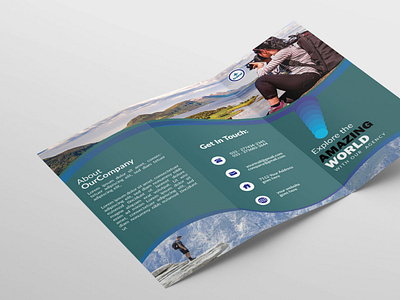 Travel trifold brochure