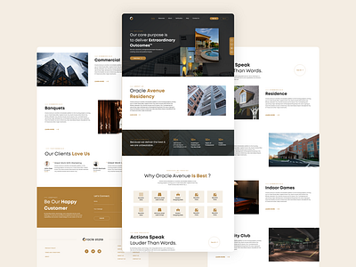 Oracle - Real Estate Website