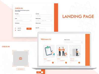 Sign IN page design login page ui ux website design welcome screen