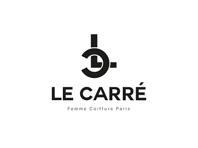 Le Carré Logo Design branding design emblem graphic design illustration logo typography