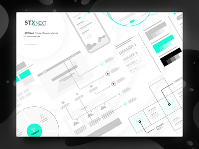 PD Manual Illustrations design illustrations inspiration manual product ui user experience user interface ux wireframes