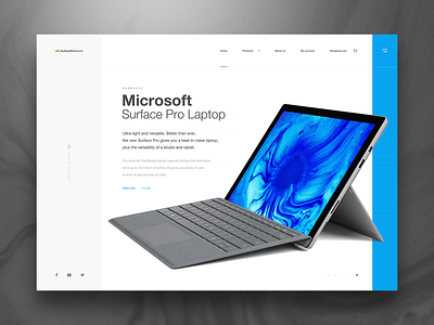 SurfaceProRetailer / Ecommerce Panding Page