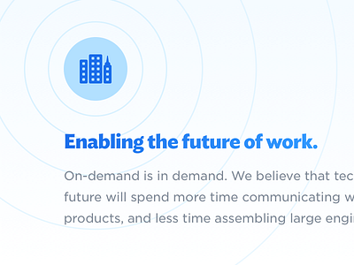 Enabling the future of work