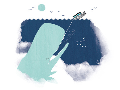 tooth of time 03 character dentist illustration story tooth whale