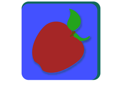 icon fruit design flat flat design fruit icon icons illustration vegetable
