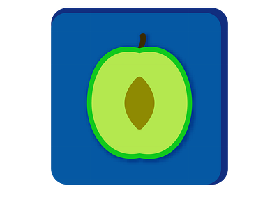 icon fruit design flat flat design fruit icon icons illustration vegetable