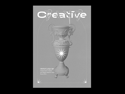 Creative Gang - Poster 3d animate animation concept design creative poster poster art type typedesign