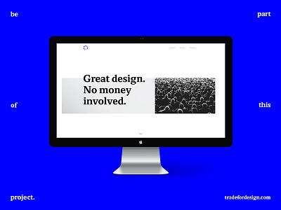 For Design design no money online trade webdesign website