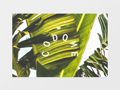 CoDome Logo behance branding business card cowork design exotic graphic design identity logo travel