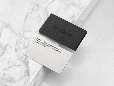 stu.dere — Business Cards