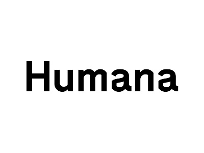 Humana - Branding and Design Studio agency black branding logo logotype new rebrand redesign studio type typography white