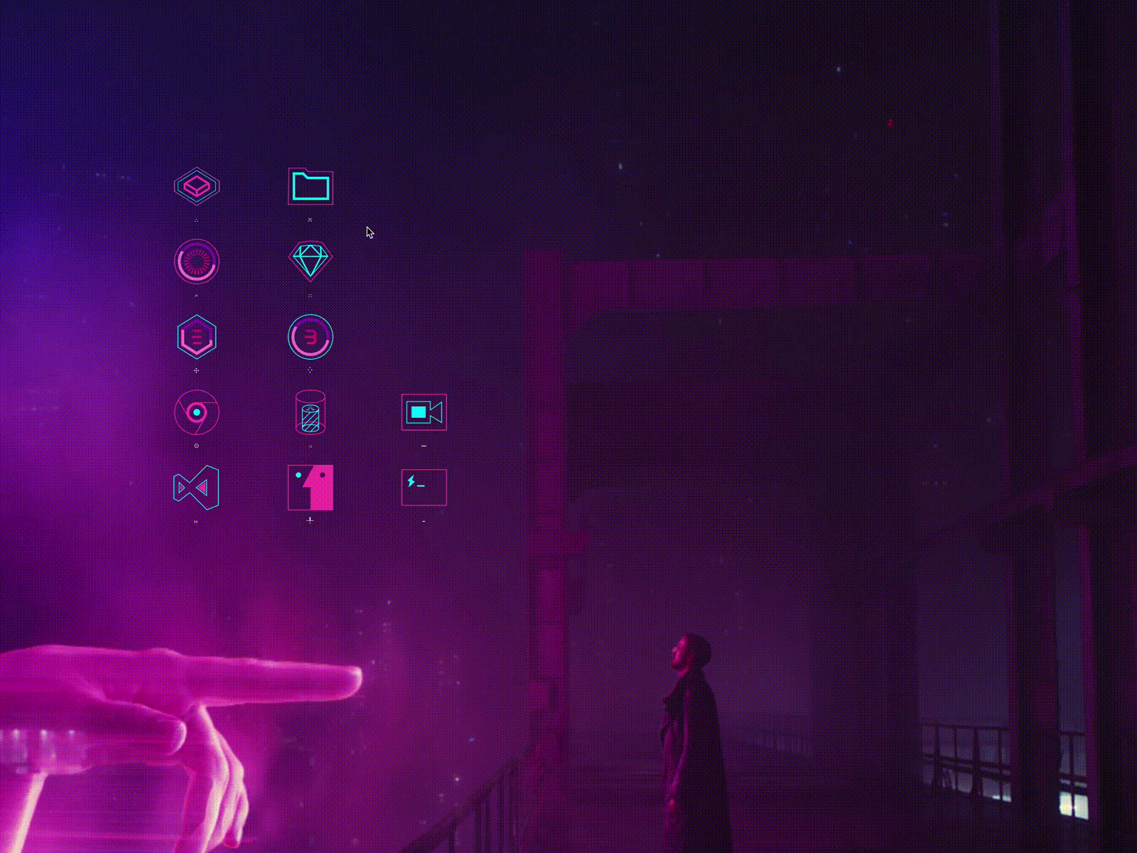 Blade Runner 2049 icon set blade runner 2049 bladerunner desktop futuristic icon set icons ui
