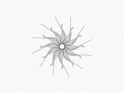 Blossom3 bezier curve illustration line processing