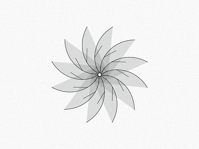 Blossom7 bezier blossom curve illustration line processing