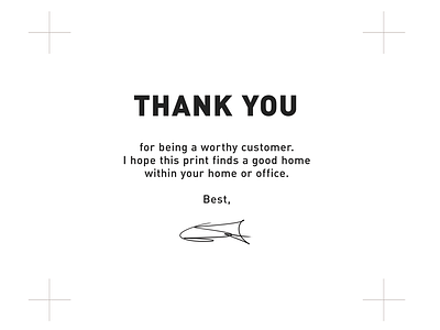 Thank You Cards card print stationery