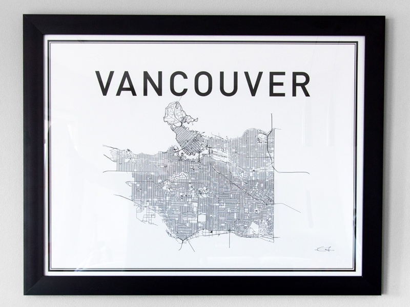 Vancouver Print by Alex Giron on Dribbble