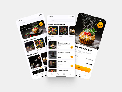 Delivery App app app cafe app concept app delivery app restarant application cafe delivery restaraunt ui app