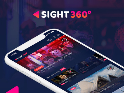 Sight360 Mobile App android app design ios app mobile app design ui uiux ux video app video platform virtual tour video