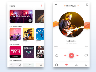 Music App design