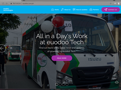 euodoóTech branding design website