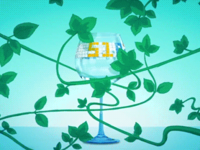 Pastis 51 Glacial 2d animation glacial motion design motion graphics pastis