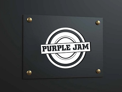 Purple Jam logo logo branding logo design logodesign special logo uncommon logo unique logo