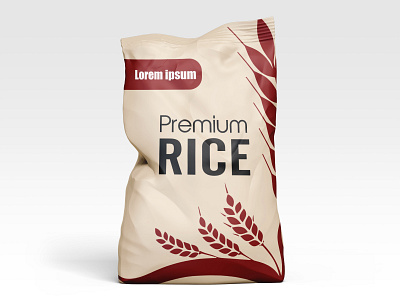 Rice Bag Design designs, themes, templates and downloadable graphic ...
