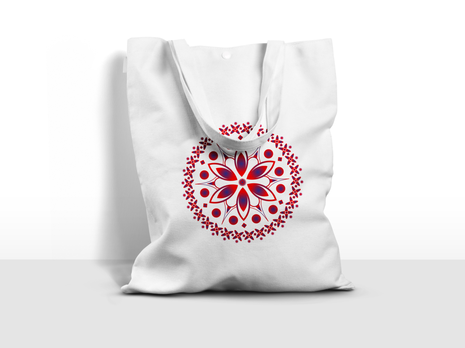 Loop Handled Logo Printed Cotton Carry Bag, Capacity: 100000, Bag Size:  Custom