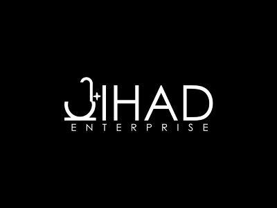 Jihad Enterprise branding design graphic design icon illustration lettermark logo logo branding logo design modem logo symbol ui vector
