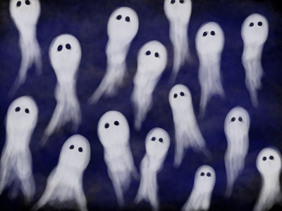 Ghosts illustration