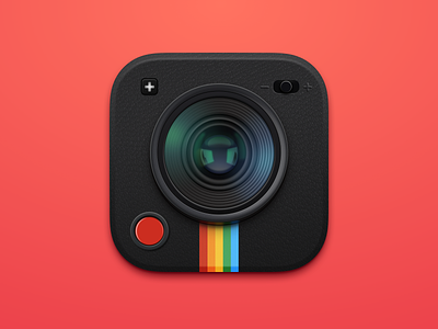 Polaroid I-Type app icon branding illustration logo