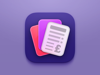 Outgoings app icon design icon illustration vector