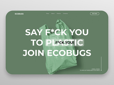 EcoBugs branding clean design graphic design minimal ui web