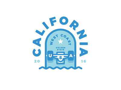 Cali T-Shirt ca cali california illustration skate skateboard t shirt tee thick lines tshirt usa west coast