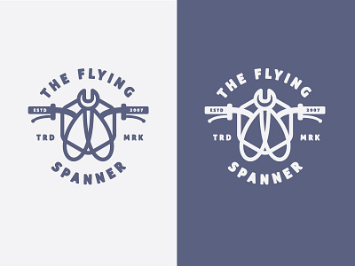 Flying Spanner Logo by Sean Kerry on Dribbble