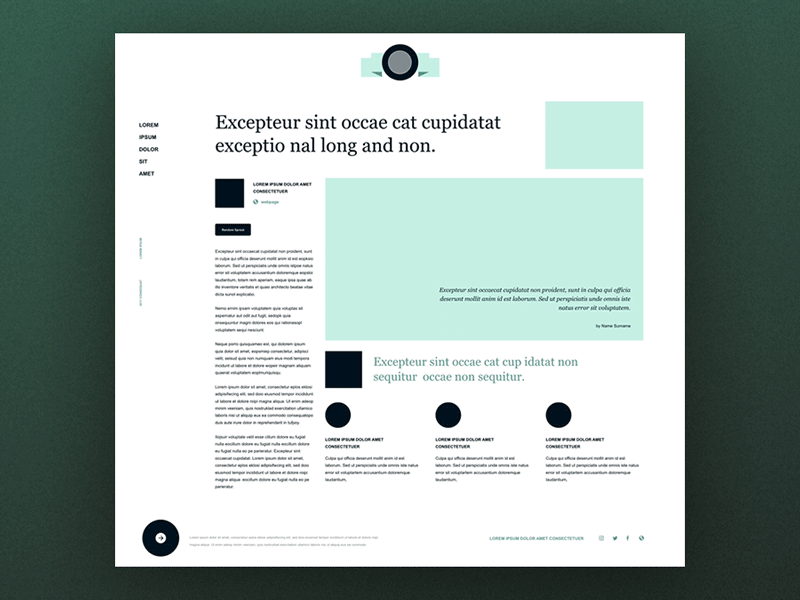 Dummy Text Grid Generator app grid interface layout lorem ipsum react website wireframe xd