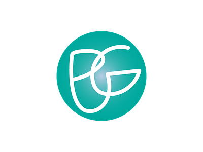 Logo PG branding icon illustration logo minimal vector web