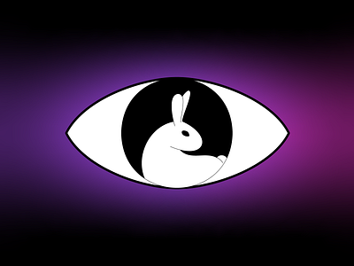 Eyebunny bunny eye illustration logo magic minimal pulpe vector