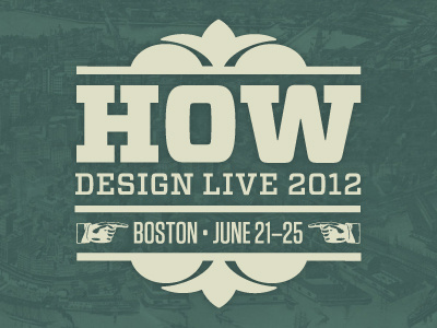 HOW Design Live Logo how
