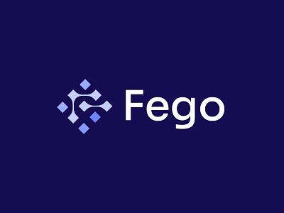 Fego, SaaS Logo Design ashpetor brand brandidentity branding concepts design dots f logo design flat logo design illustrator letter f logo design logo designer logotype logotype designer minimal monogram logo rectangles saas logo design