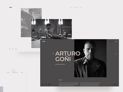 Arturo Goñi - Website interiors 1