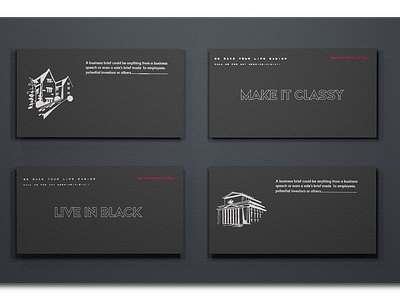 VISITING CARD DESIGN FOR BLACK LOVER