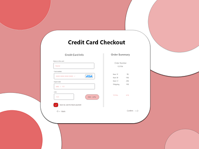 Credit card checkout