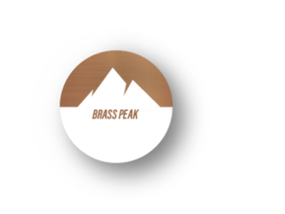 Brass peak branding dailylogochallenge design graphic design illustration logo minimal