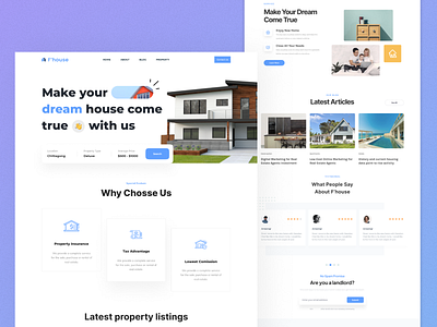 Real Estate Landing Page