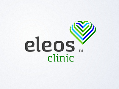 eleos clinic clinic design health heart identity medicine