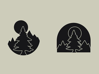 Trees of the Wild design graphic design handmade illustration patch tree
