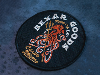 Octopus and Trident Patch